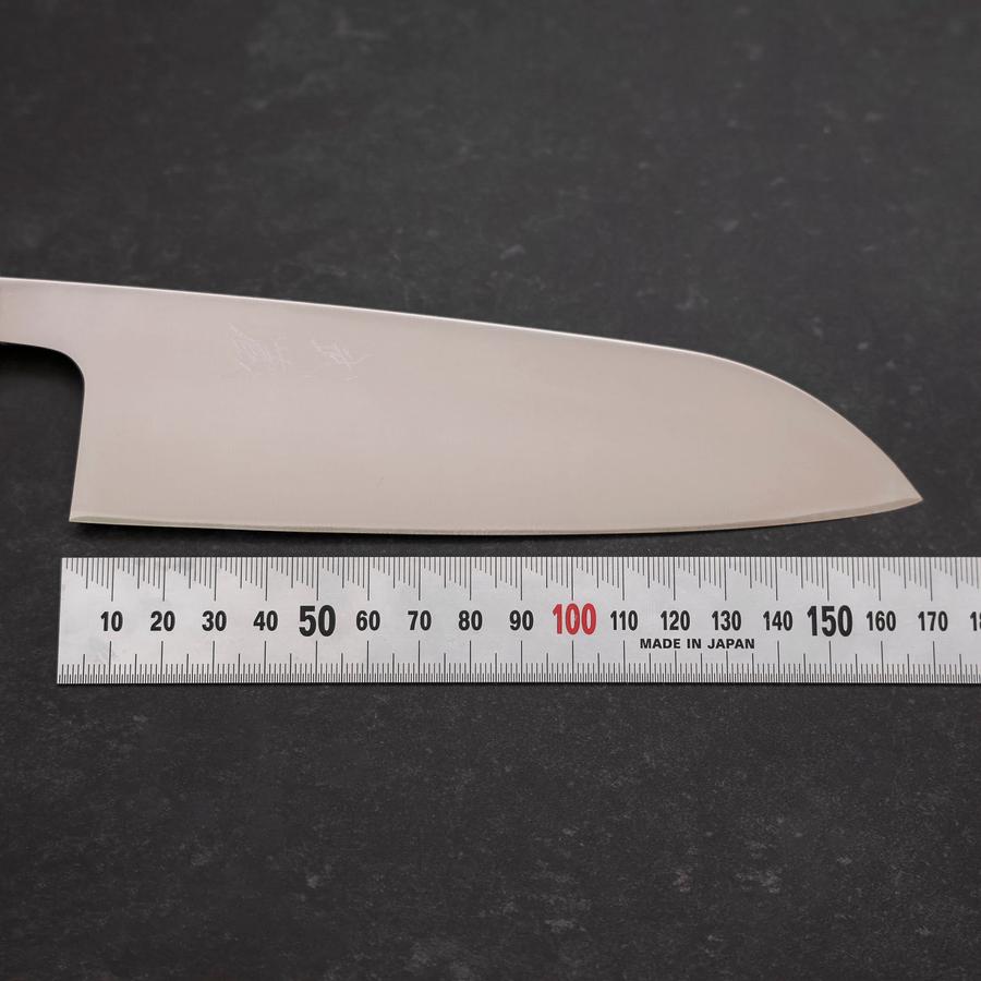 Santoku AUS-8 Polished Ocean White Handle 165mm
