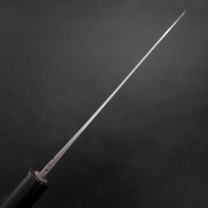 Santoku Blue Super Damascus Buffalo Magnolia Handle 165mm