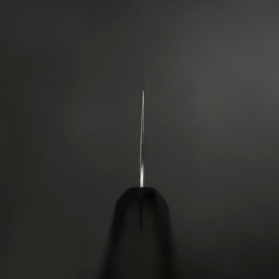 Santoku Blue Super Polished Buffalo Ebony Handle 165mm