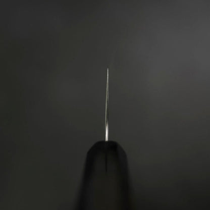 Santoku Blue Super Polished Buffalo Ebony Handle 165mm