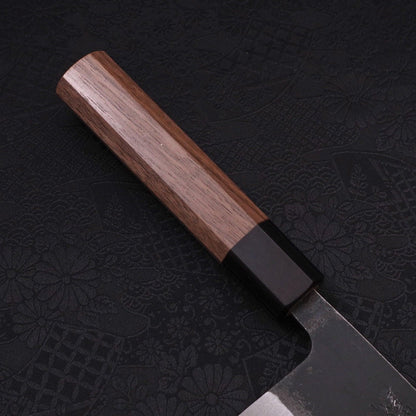 Santoku Blue Steel #2 Hon-Kurouchi Walnut Handle 190mm