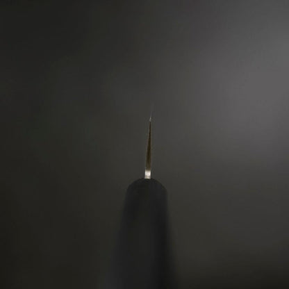 Santoku Blue Steel #2 Polished Western Handle 135mm