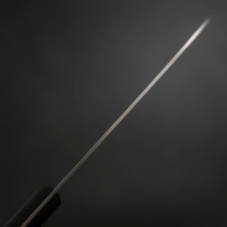 Santoku Blue Steel #2 Polished Western Handle 135mm