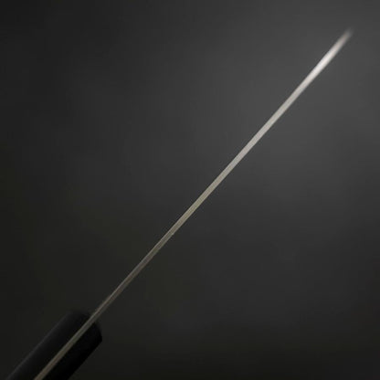 Santoku Blue Steel #2 Polished Western Handle 135mm