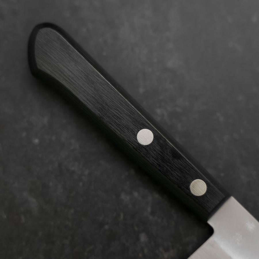 Santoku Blue Steel #2 Polished Western Handle 135mm