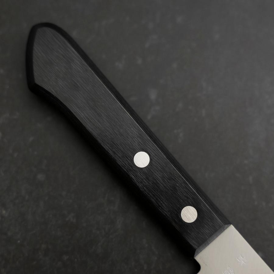 Santoku Blue Steel #2 Polished Western Handle 165mm