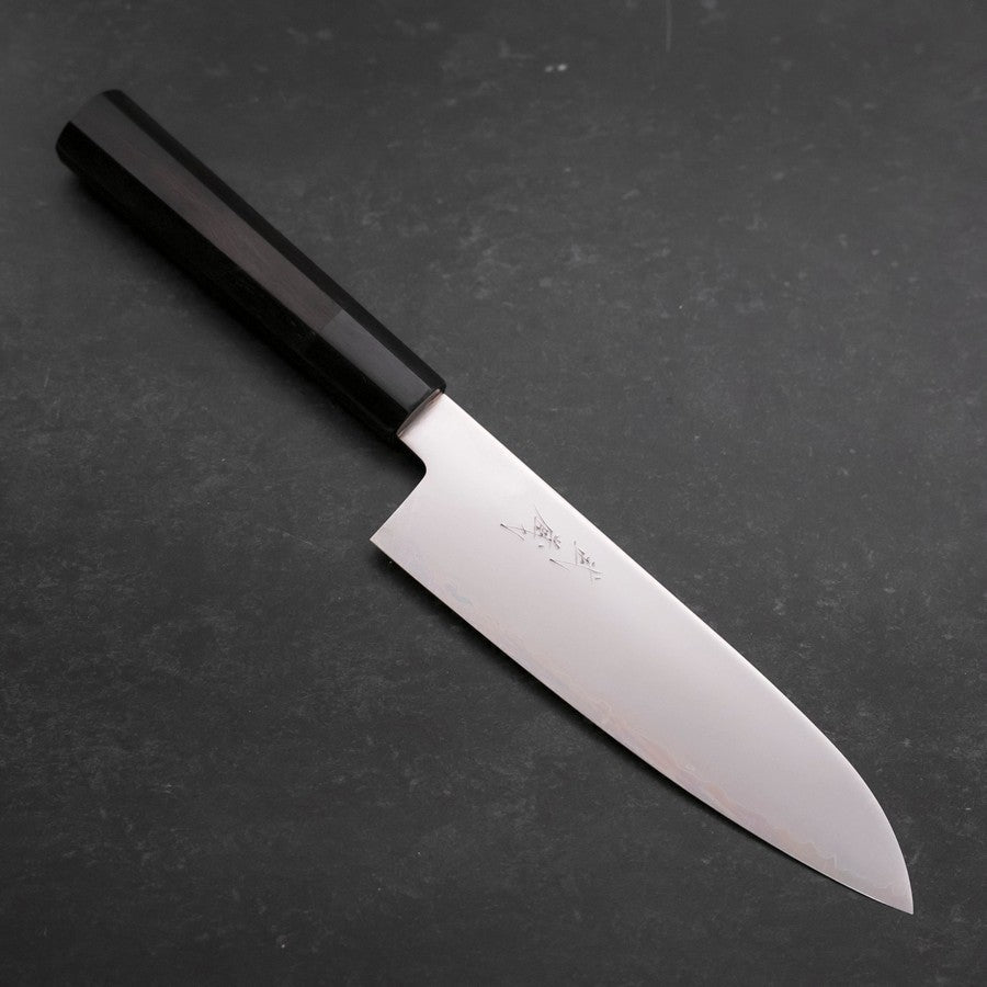 Santoku Chromax Polished Buffalo Ebony Handle 170mm