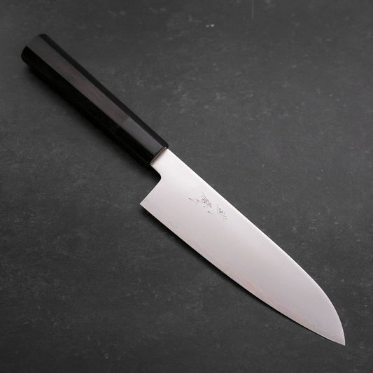 Santoku Chromax Polished Buffalo Ebony Handle 170mm