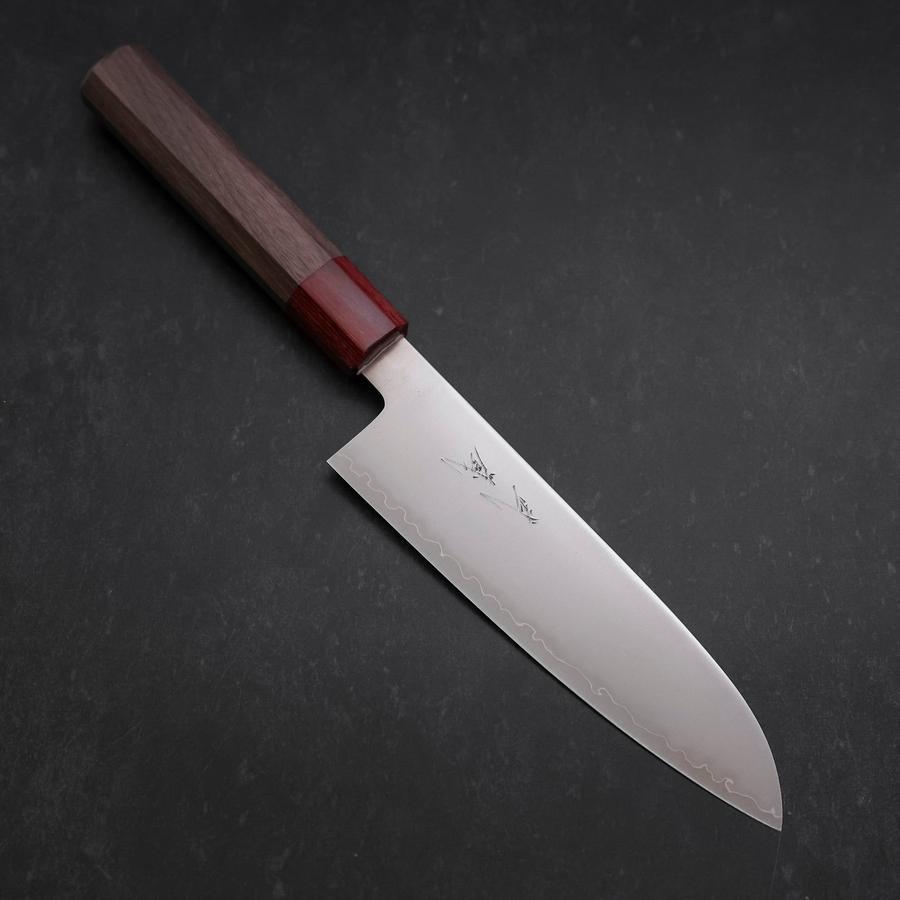 Santoku Chromax Polished Walnut Handle 170mm
