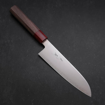 Santoku Chromax Polished Walnut Handle 170mm