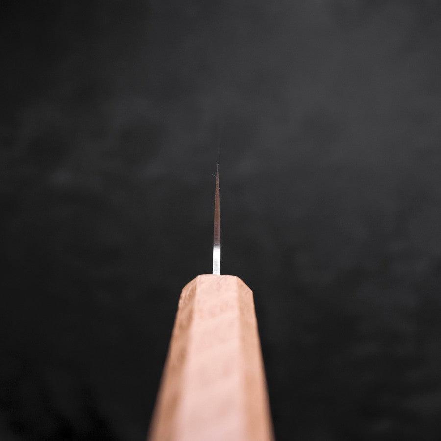 Santoku Chromax Polished White Urushi Handle 170mm