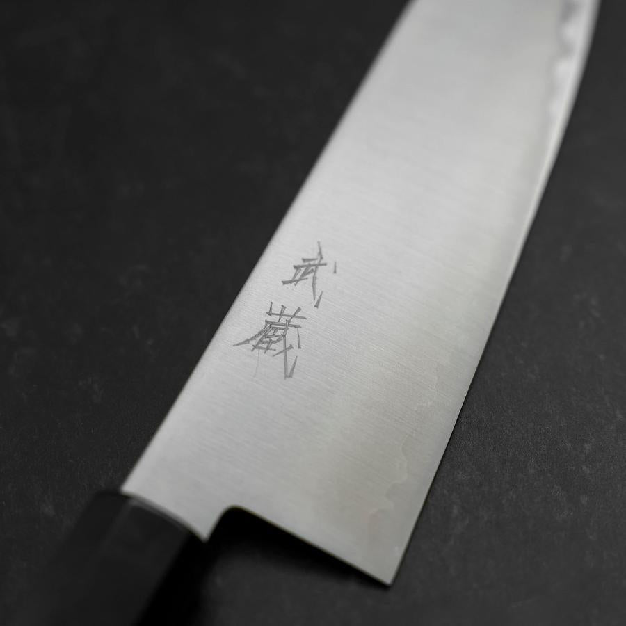 Santoku HAP-40 Polished Buffalo Ebony Handle 180mm