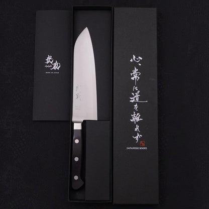 Santoku HAP-40 Polished Western Handle 170mm