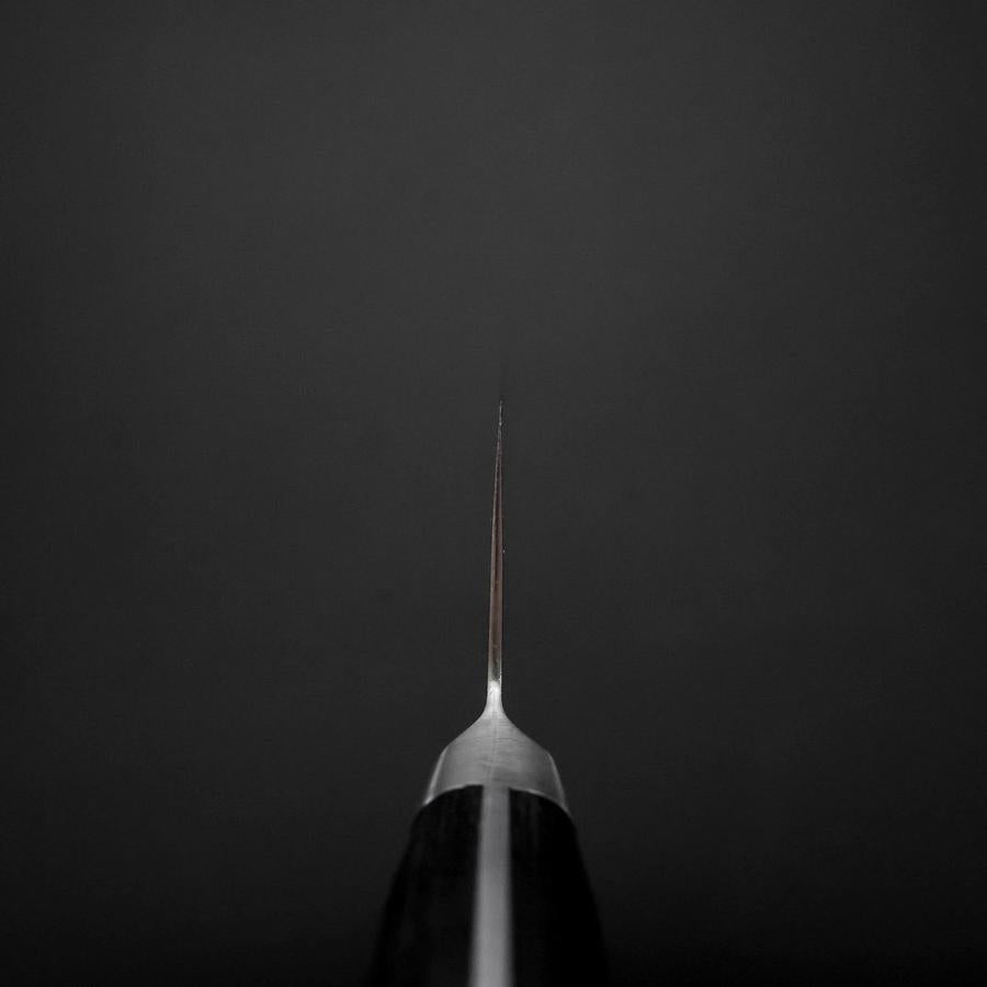 Santoku Molybdenum Polished Western Black Handle 175mm