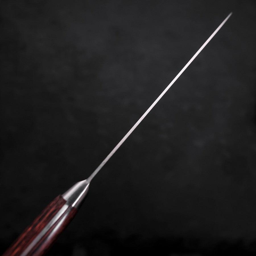 Santoku Molybdenum Polished Western Mahogany Handle 180mm