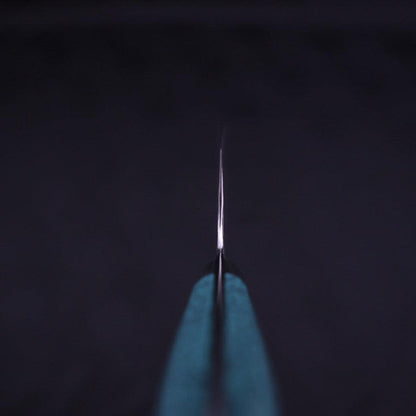 Santoku SG-2 Damascus Turquoise Green Handle 170mm