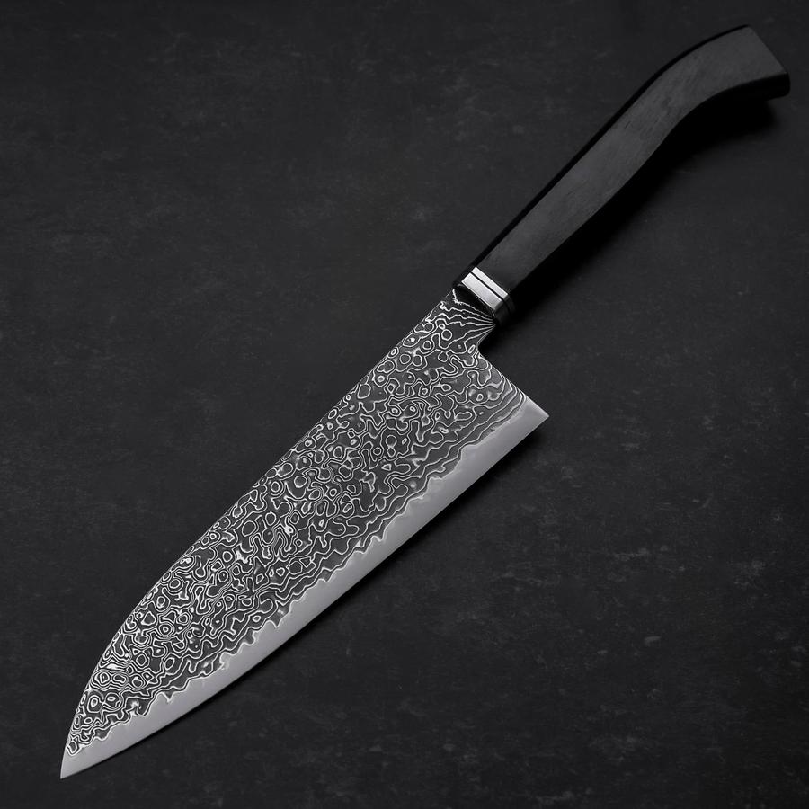 Santoku SG-2 Kurozome Damascus Ebony Handle 180mm