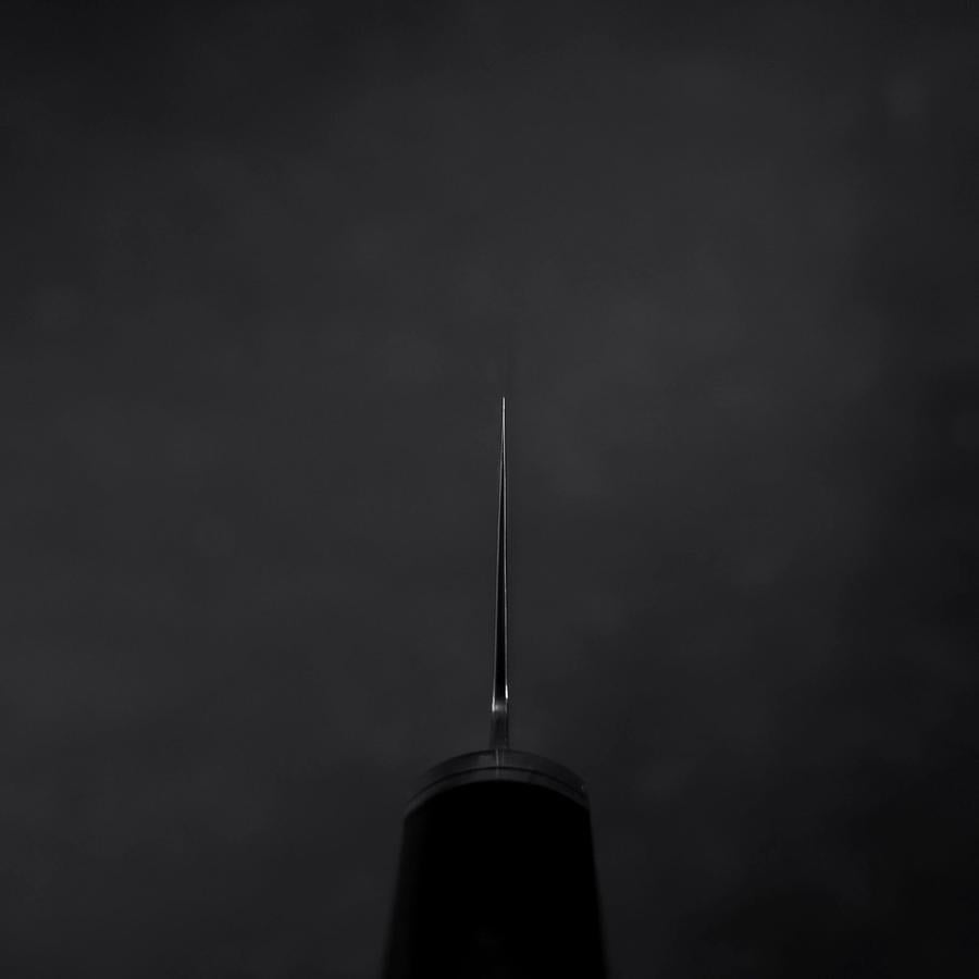 Santoku SG-2 Kurozome Damascus Ebony Handle 180mm