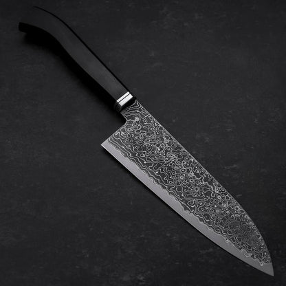 Santoku SG-2 Kurozome Damascus Ebony Handle 180mm