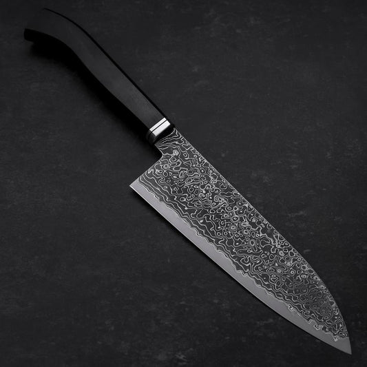 Santoku SG-2 Kurozome Damascus Ebony Handle 180mm