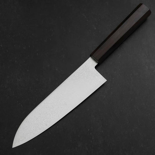 Santoku SG-2 Nickel Damascus Ebony Handle 180mm