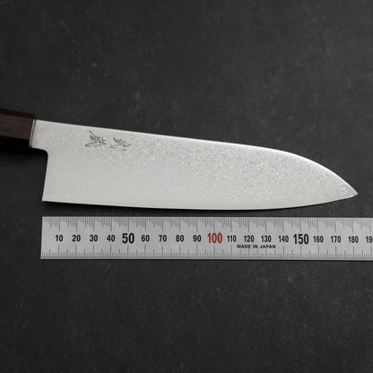Santoku SG-2 Nickel Damascus Ebony Handle 180mm