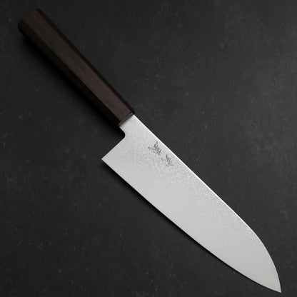Santoku SG-2 Nickel Damascus Ebony Handle 180mm