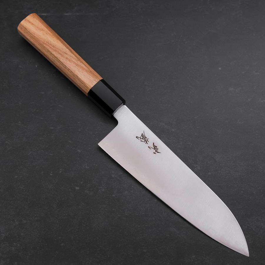 Santoku SG-2 Polished Buffalo Zelkova Handle 180mm