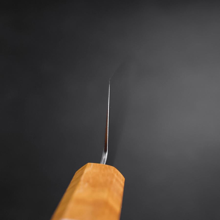 Santoku SG-2 Polished Yellow Maple Handle 180mm