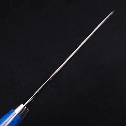 Santoku SG-2 Tsuchime Turquoise Blue Handle 170mm