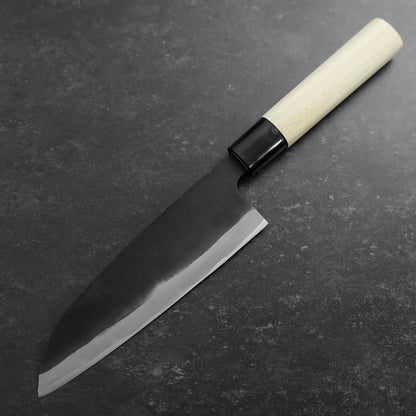 Santoku SK Steel Kurouchi Magnolia Handle 165mm
