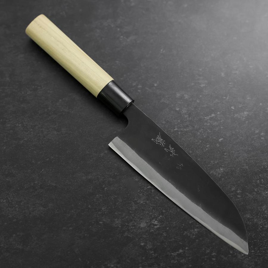 Santoku SK Steel Kurouchi Magnolia Handle 165mm