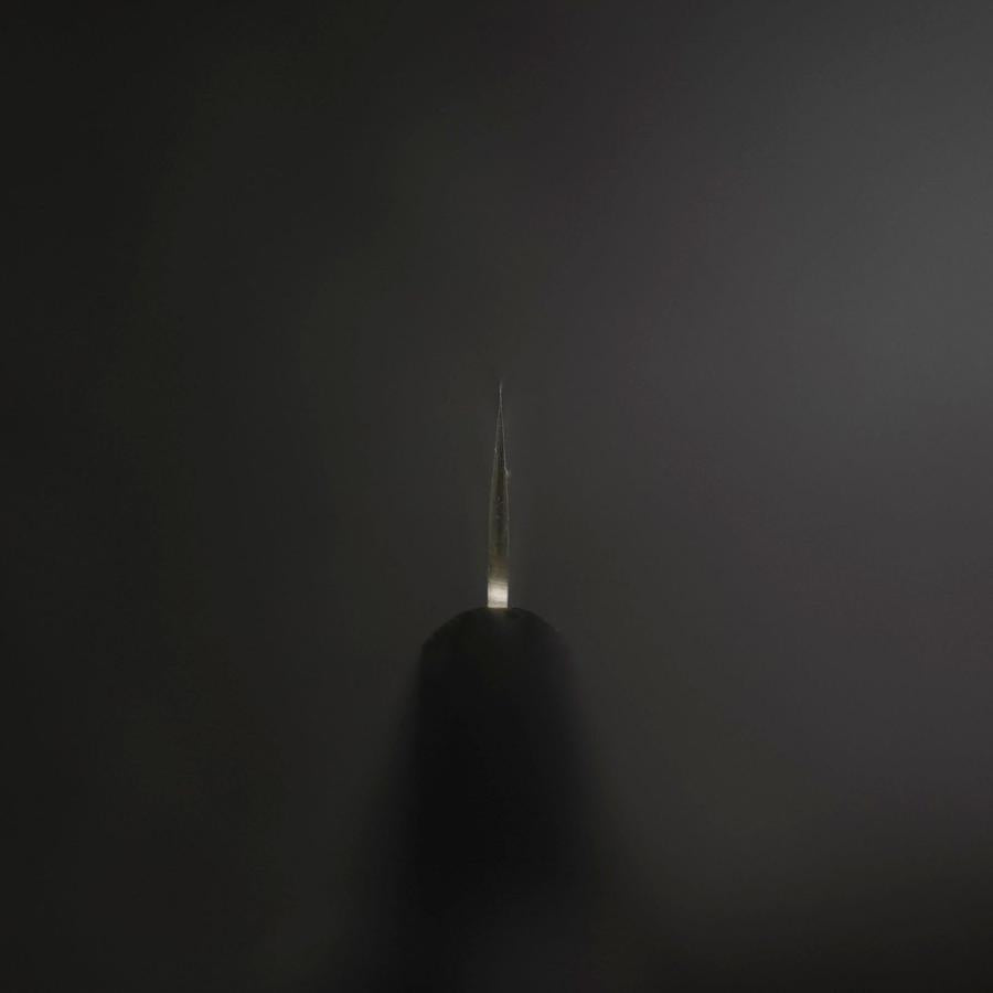 Santoku SK Steel Polished Western Black Handle 135mm