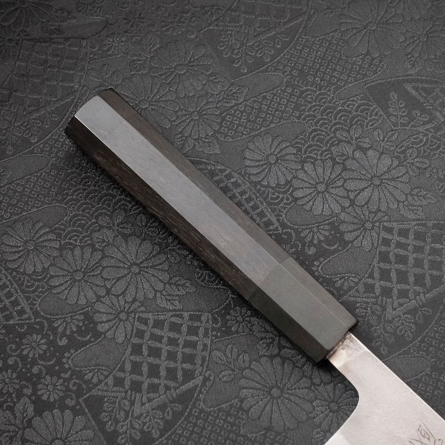 Santoku SKD11 Nashiji Ebony Handle 165mm