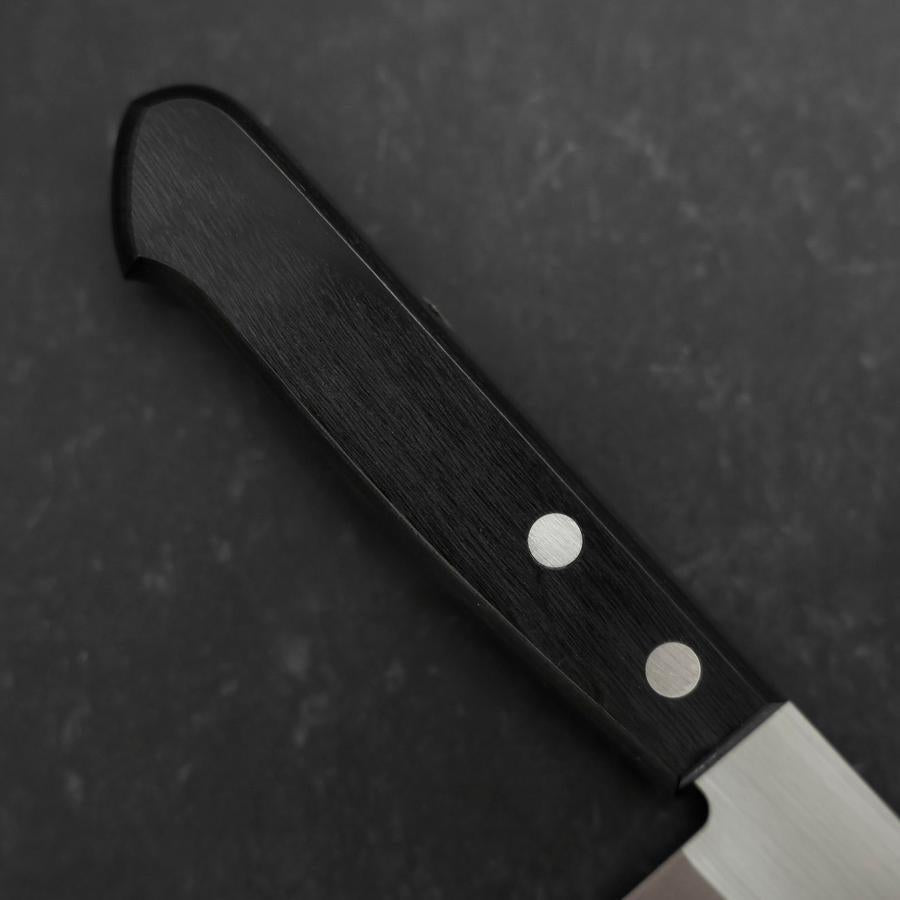 Santoku SKD12 Polished Western Black Handle 140mm