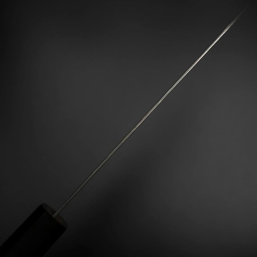 Santoku SLD Black Damascus Ebony Handle 170mm-[Musashi]-[Japanese-Kitchen-Knives]