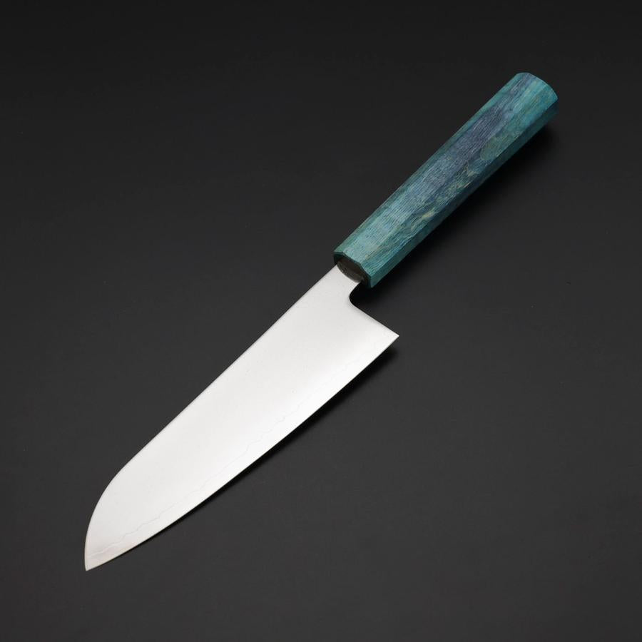 Santoku SLD Mirror Coral Shore Handle 170mm
