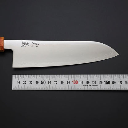 Santoku SLD Mirror Sunset Orange Handle 170mm