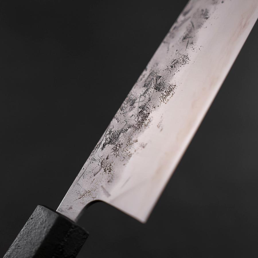 Santoku SLD Nashiji Washi Black Ishime Handle 165mm