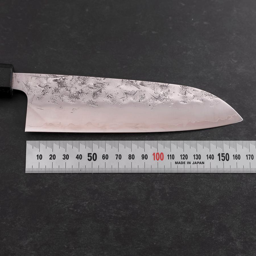 Santoku SLD Nashiji Washi Black Ishime Handle 165mm
