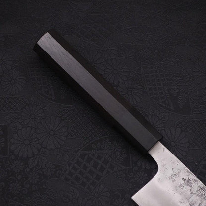 Santoku SLD Nashiji Washi Buffalo Ebony Handle 165mm