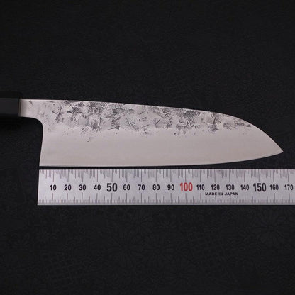 Santoku SLD Nashiji Washi Buffalo Ebony Handle 165mm