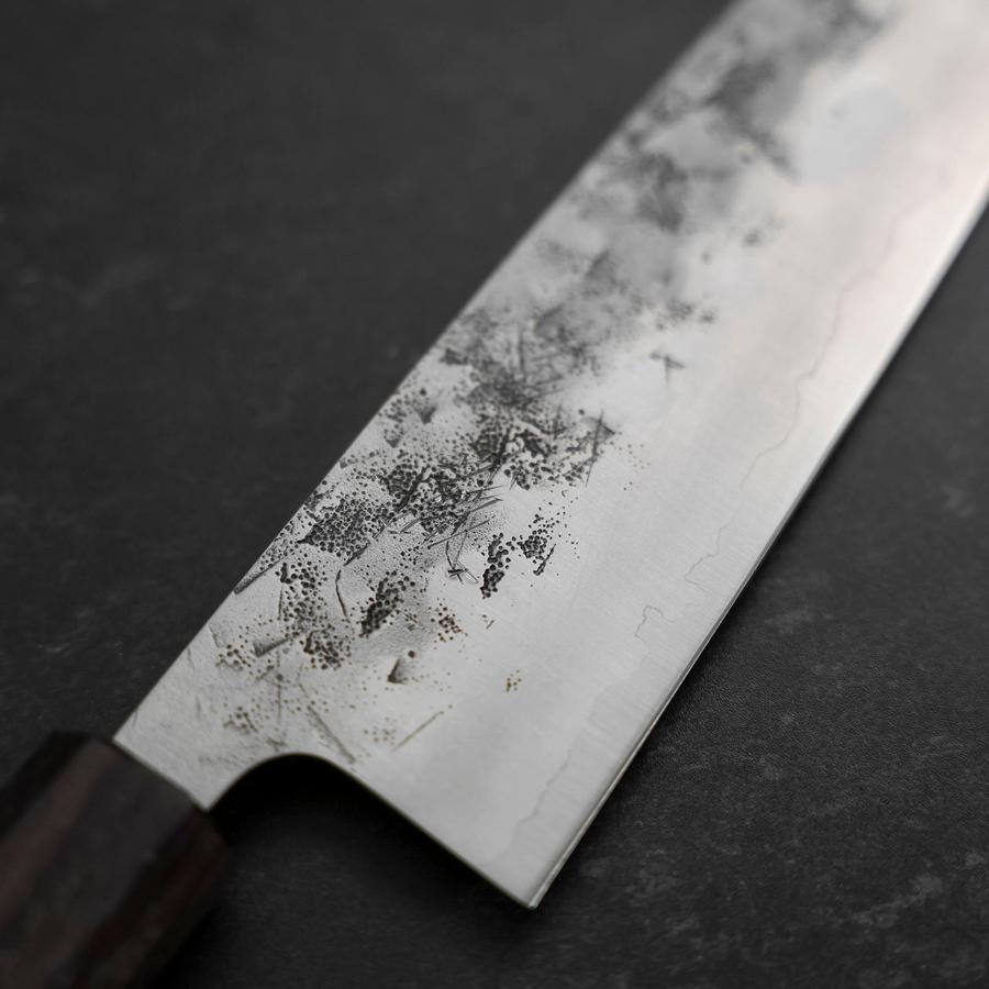 Santoku SLD Nashiji Washi Double Shitan Capped Cherry Handle  165mm