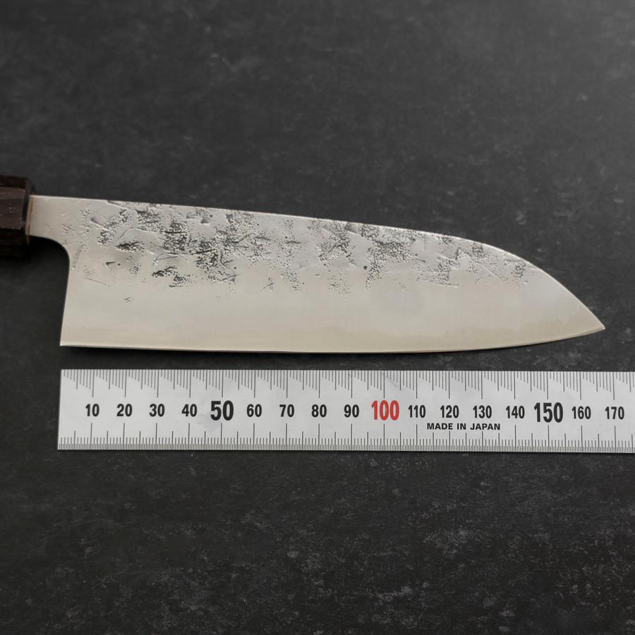 Santoku SLD Nashiji Washi Double Shitan Capped Cherry Handle  165mm