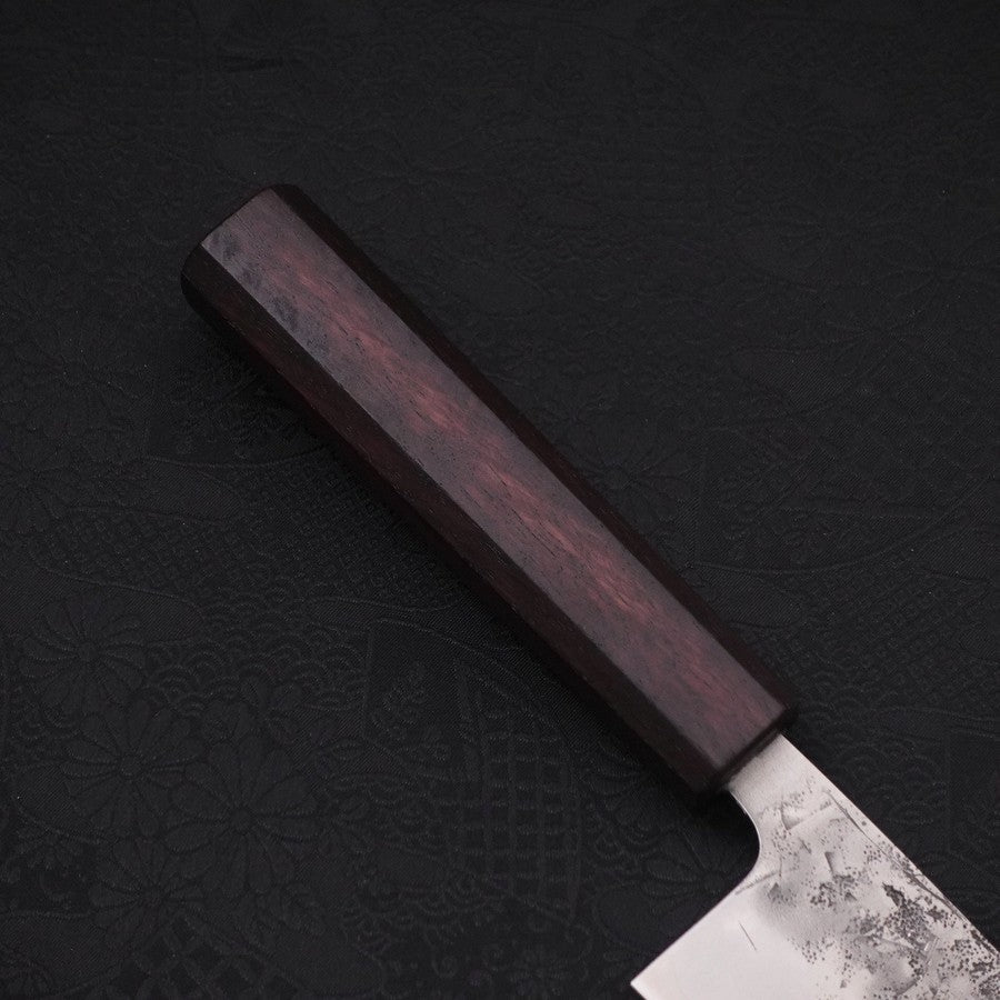 Santoku SLD Nashiji Washi Purple Urushi Handle 165mm