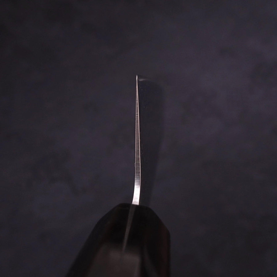 Santoku SLD Wave Nickel Damascus Buffalo Ebony Handle 165mm