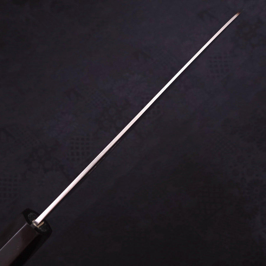 Santoku SLD Wave Nickel Damascus Buffalo Ebony Handle 165mm