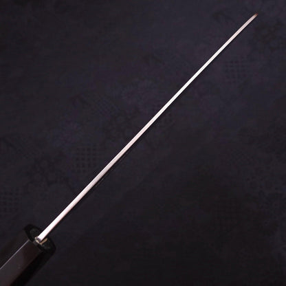 Santoku SLD Wave Nickel Damascus Buffalo Ebony Handle 165mm