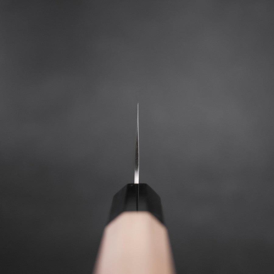 Santoku Silver Steel #3 Nashiji Buffalo Magnolia Handle 165mm