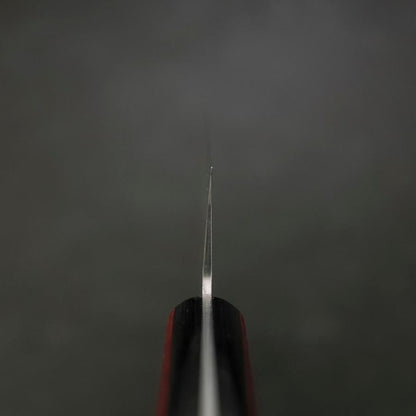 Santoku Silver Steel #3 Nashiji Western Red Handle 180mm